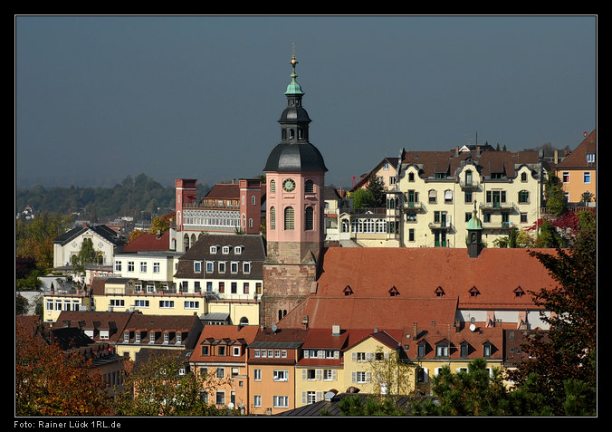 Baden-Baden: Altstadt und Stiftskirche